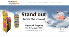 Desktop Screenshot of networkdisplay.co.uk
